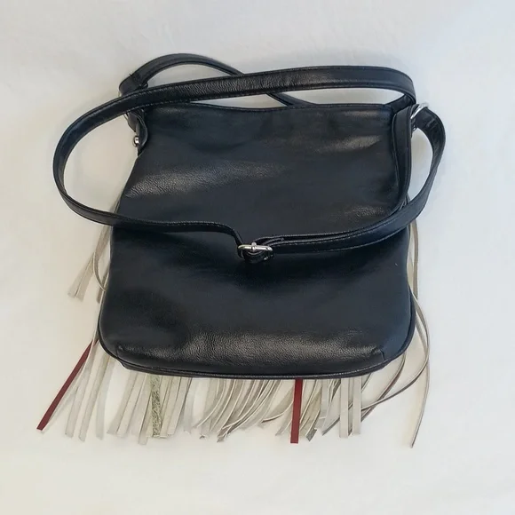 Women's Fringe crossbody bag Studded Purse Indiesleeze - Picture 4 of 8